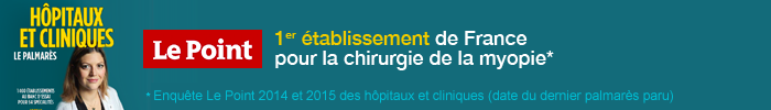 Clinique Lamartine - Enquête Le Point - Palmarès chirurgie myopie